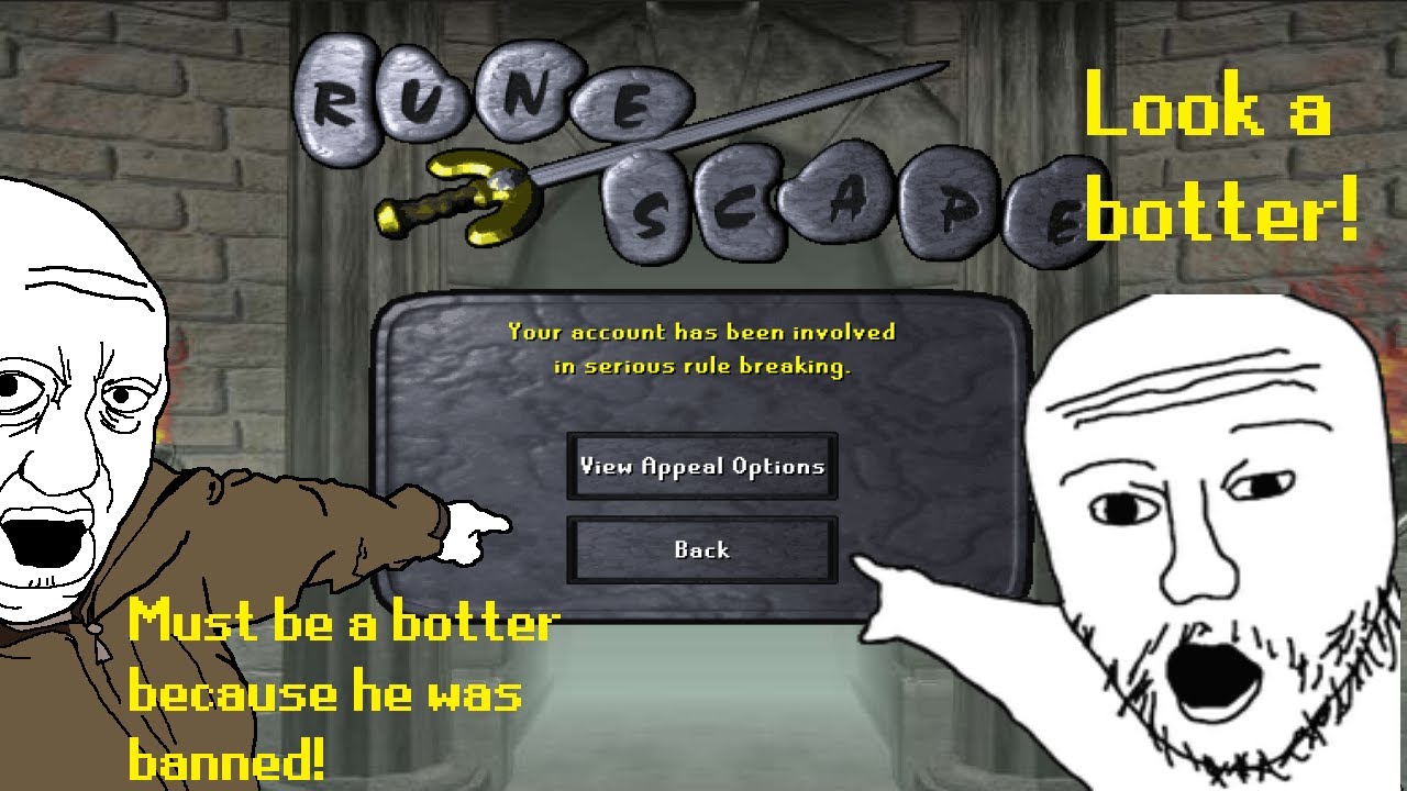 Jagex всё ещё фейк, банящий игроков — моё решение