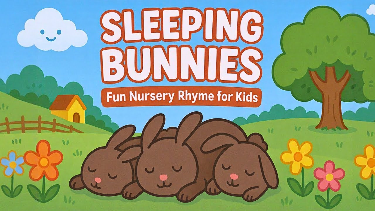 Sleeping Bunnies - Fun Nursery Rhyme for Kids