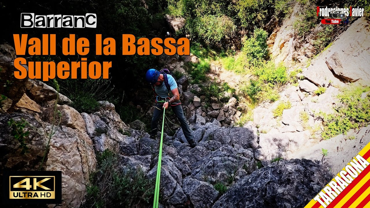 Barranc Vall de la Bassa Superior. Mussara, Tarragona)