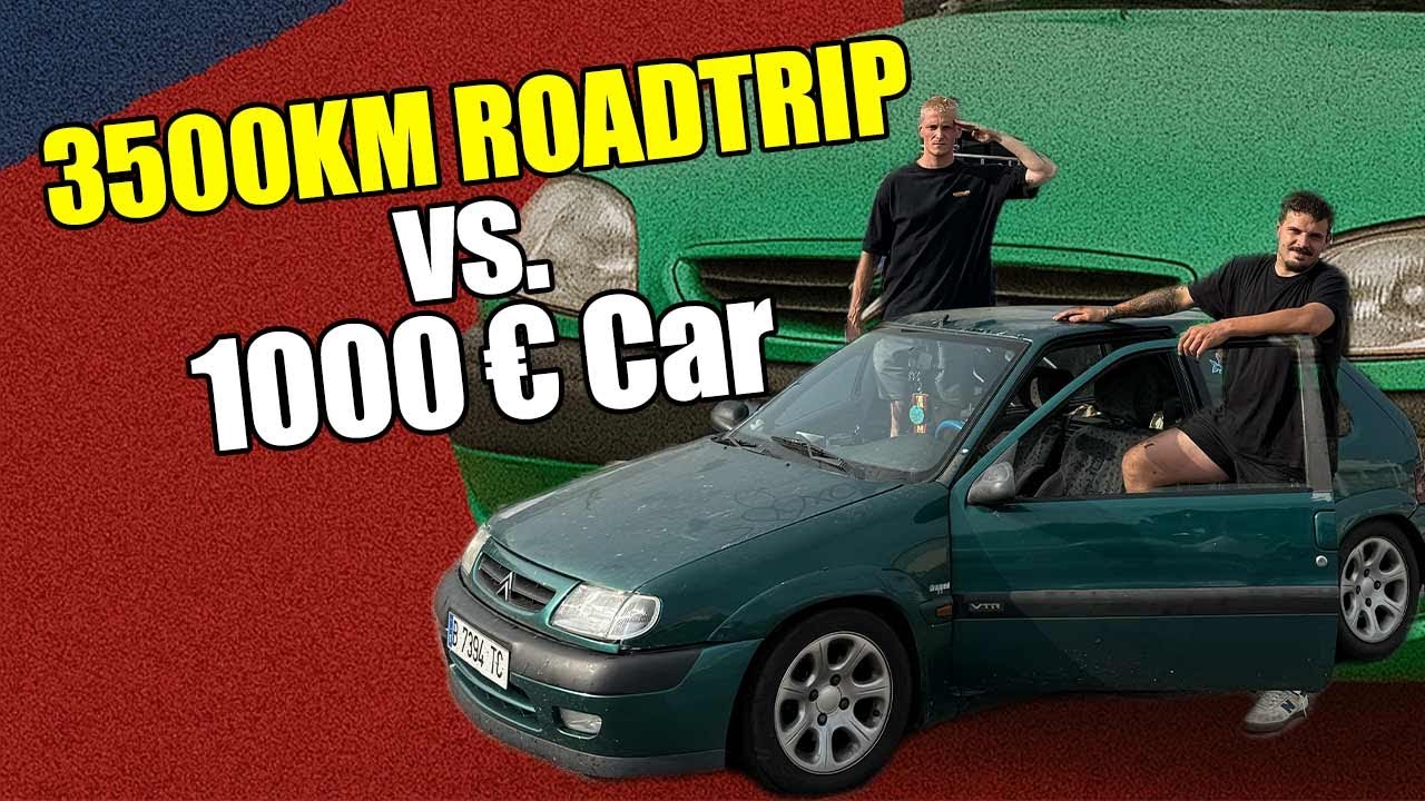 We Bought a €1000 Car in Spain and Drove It 3500km to Austria!