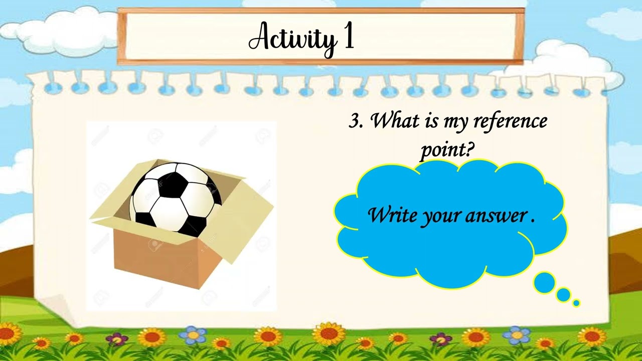Positions of objects base on a reference point|Prepositions|Science 3|Third Quarter|Week 1|