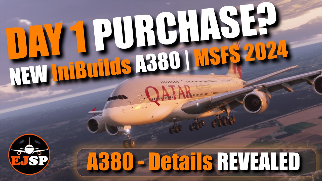 IniBuilds A380 &mdash; стоит ли брать на старте? Подробности для MSFS 2024