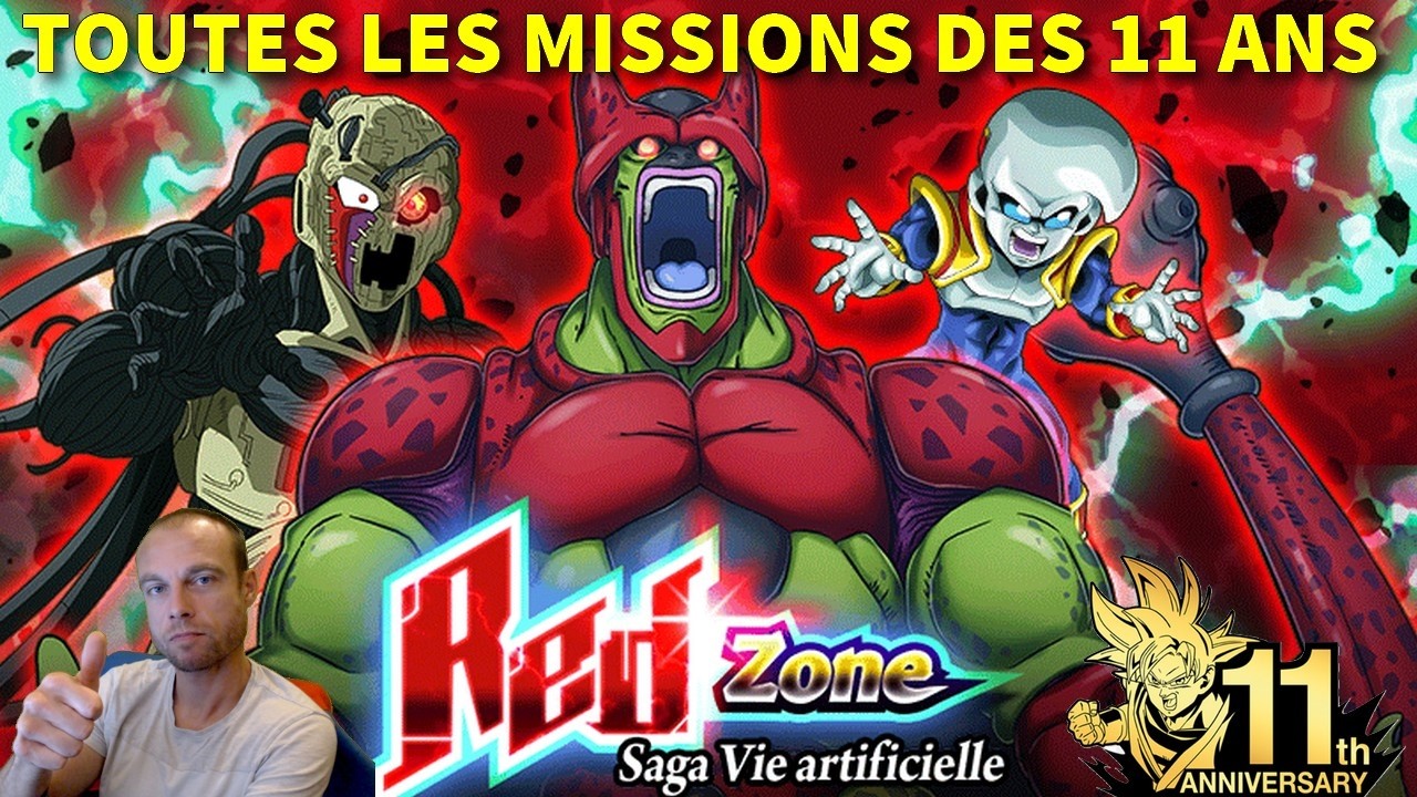 RED ZONE SAGA VIE ARTIFICIELLE NIVEAUX 80 à 85 + MISSION 6 PERSOS LIEN MAITRE DISCIPLE VS CELL MAX