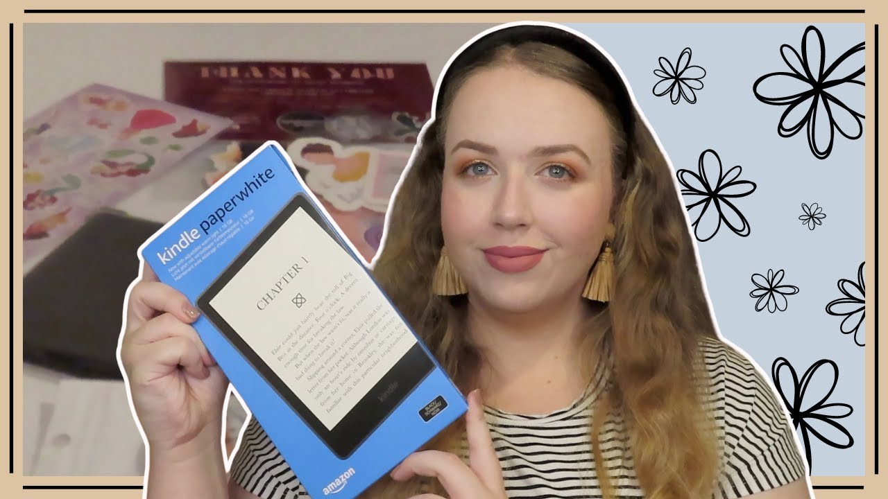 I Got a New Kindle Paperwhite! Unboxing📦, Decoration🎨, and Review✨