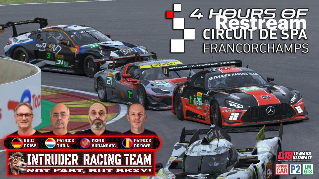 Le Mans Ultimate. LMGT3 AMG. 4 Stunden Spa