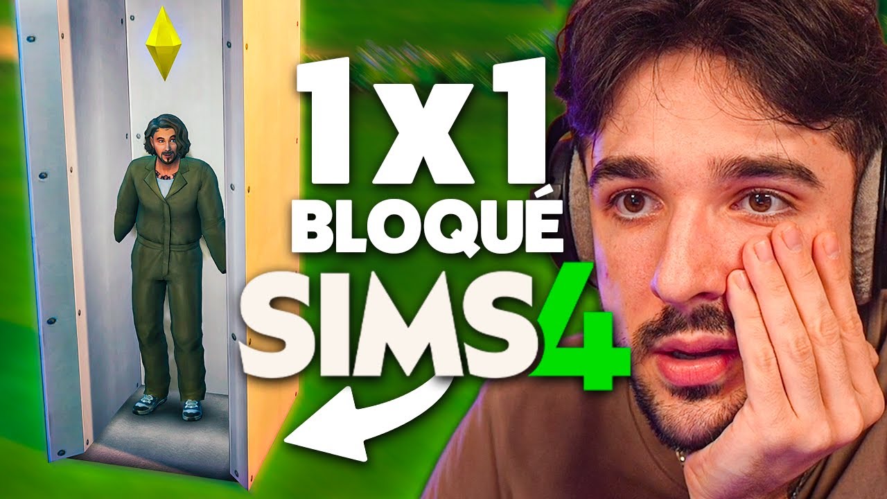 Bloqu&eacute; dans 1 CARREAU qu'avec le jeu de base ⛔ (c'est trop bien) | Challenge Sims 4