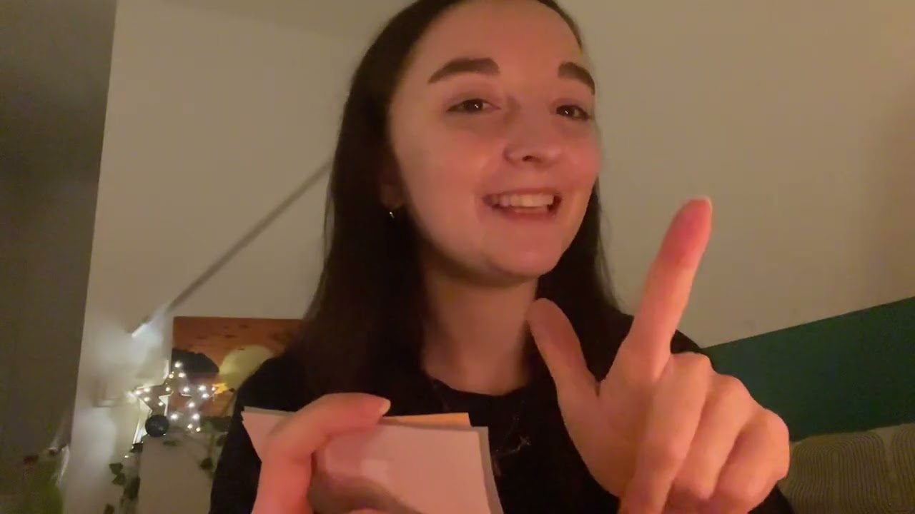 Première vidéo asmr ✨
