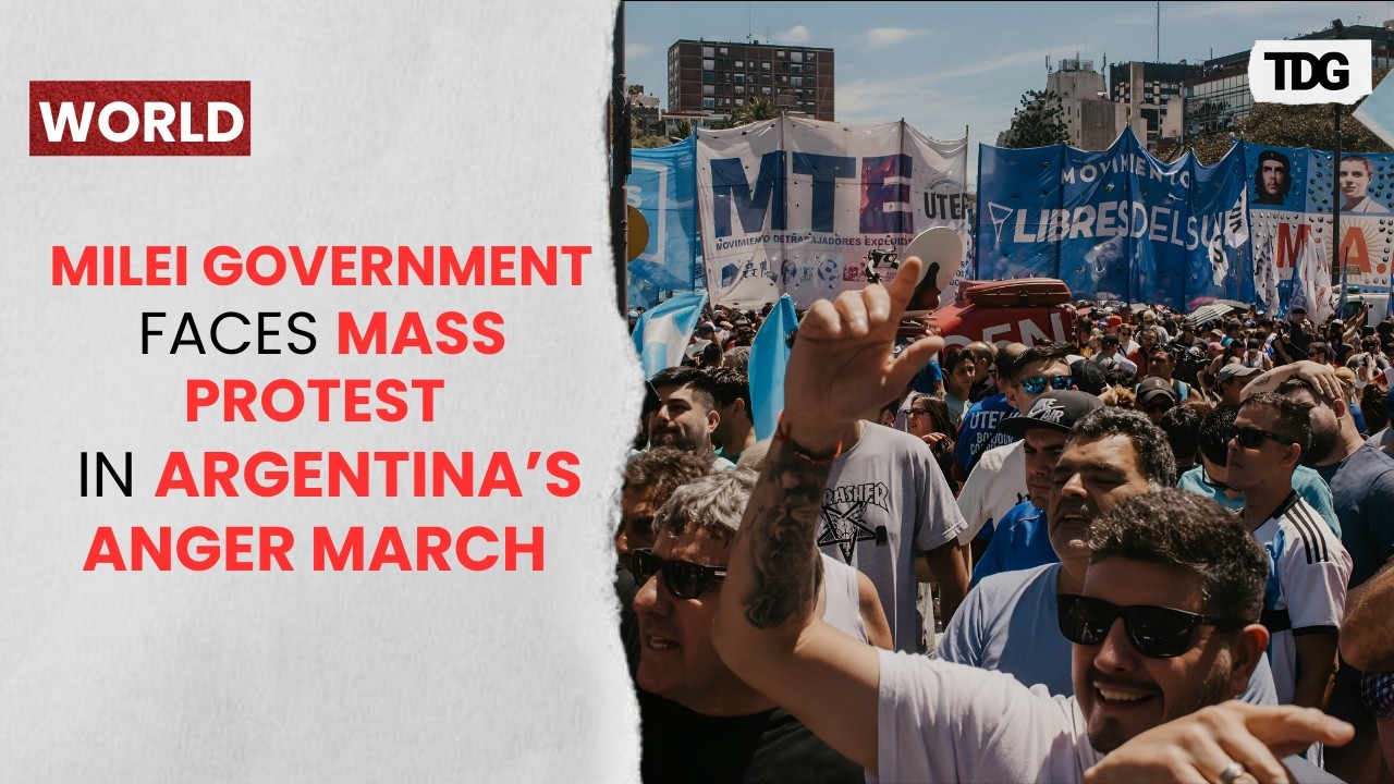 Argentina&rsquo;s Left Stages &lsquo;Anger March&rsquo; Against Milei Government