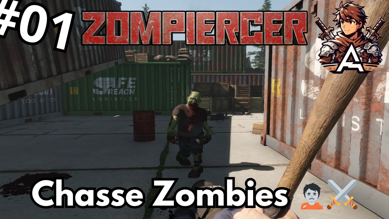 Zompiercer FR Découverte Ep.1 : Exploration, Amélioration du Train et Zombies en Vue 🔧🧟‍♂️