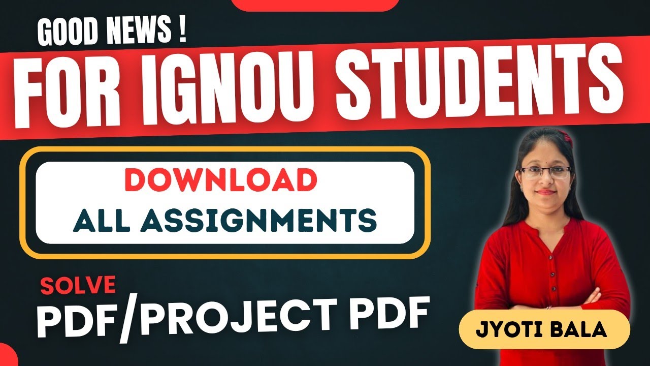 IGNOU Assignments /Project Work Solve PDF कैसे Download कर सकते हैं||Gursehaj Coaching Center
