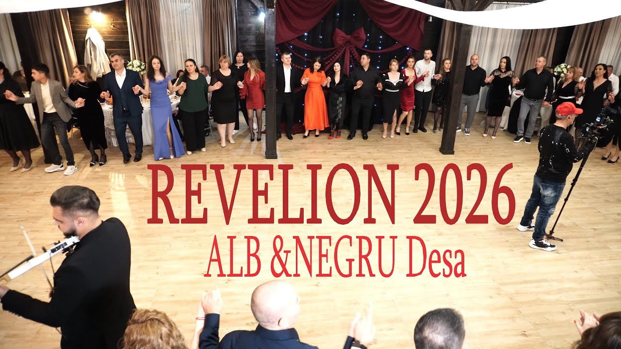 2026 Revelion Alb & Negru DESA 🎉Cel Mai Tare Colaj de SARBE 2026 🎊Restaurant ALB si NEGRU la Desa🏡