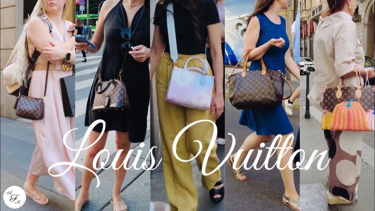 How To Style With Louis Vuitton Bags - Italian Street Style - Italian Street Fashion