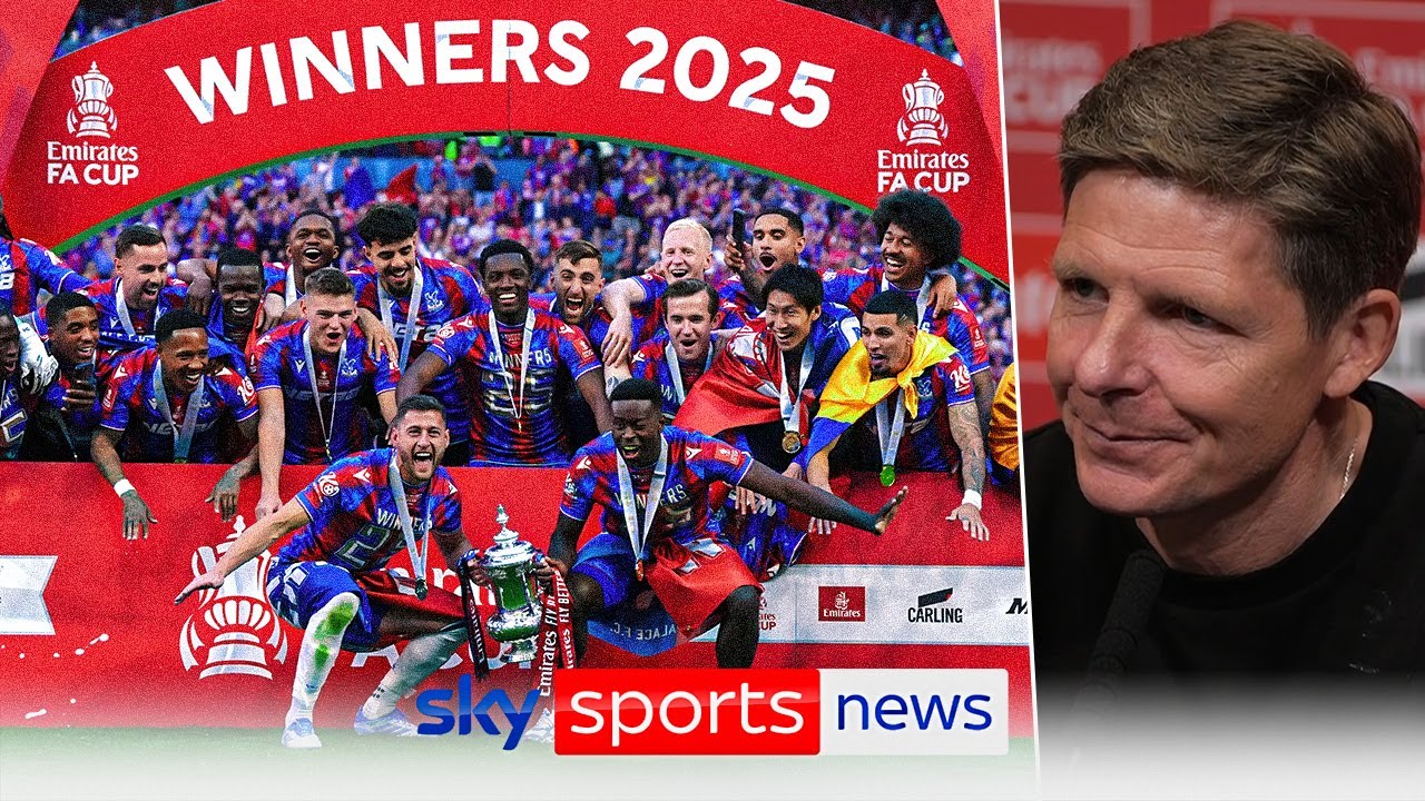 Oliver Glasner reflects on Crystal Palace's first ever major trophy win