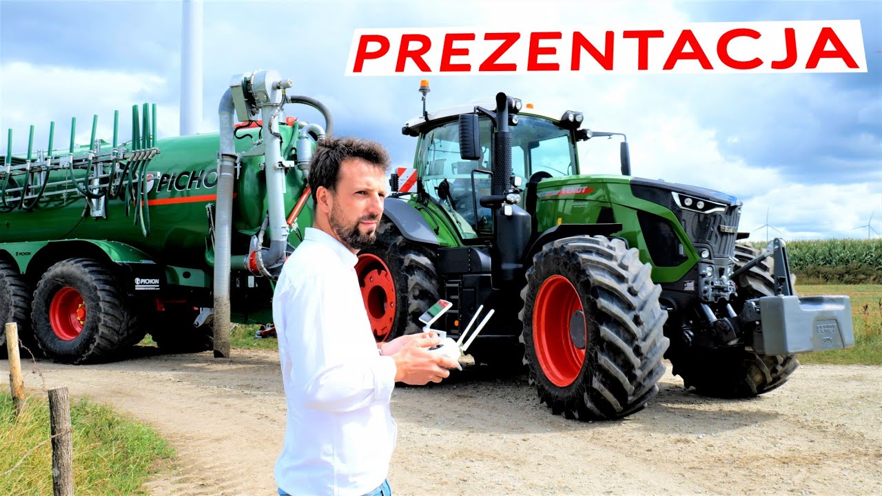 OGROMNY WÓZ ASENIZACYJNY PICHON TCI 30000 - W KOLORZE FENDT'A