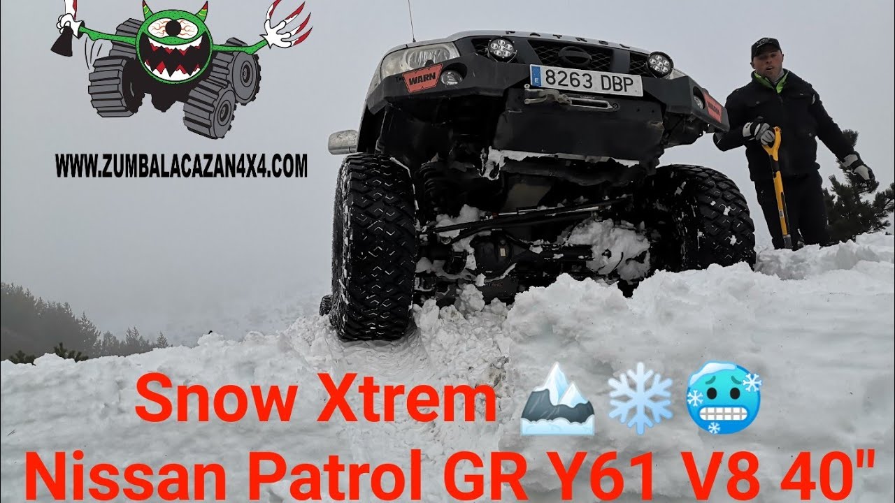 Snow Xtrem Off Road ❄️🏔️🔝🥶 Peligro en la Cumbre, DANGER ICE, NISSAN PATROL GR Y61 V8 40