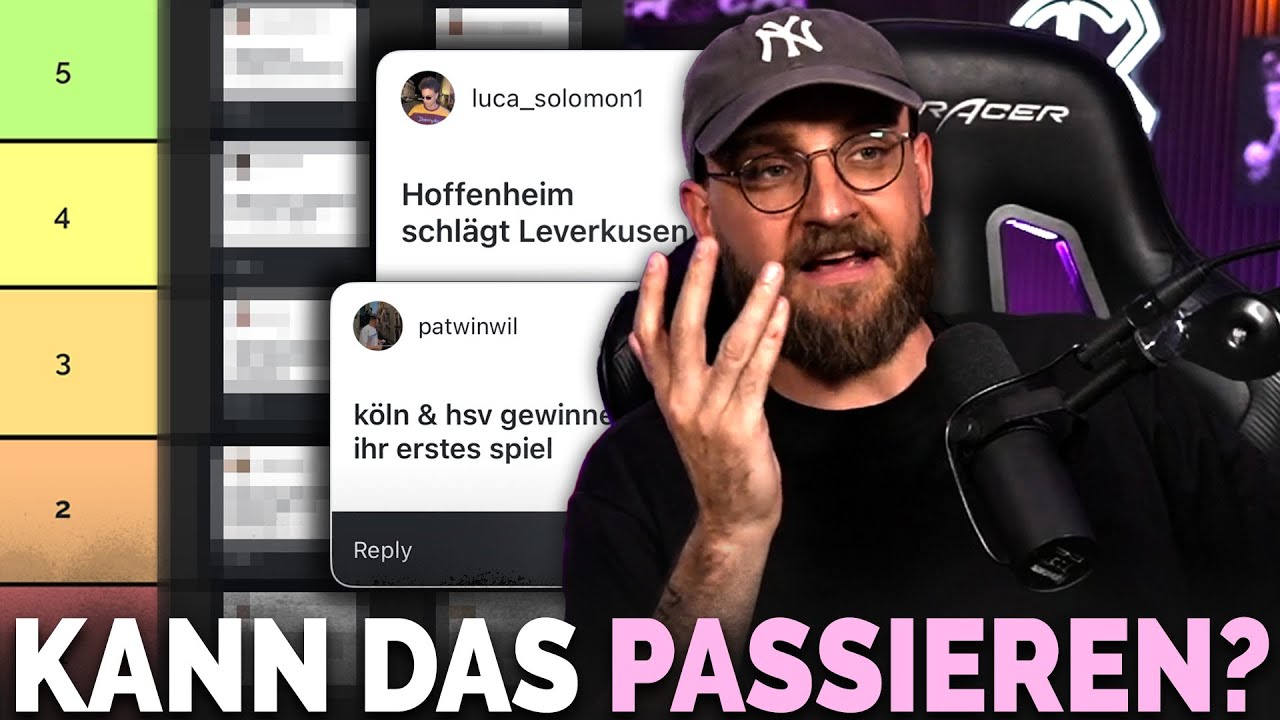 Wir bewerten 5 Thesen zum 1. Spieltag der Bundesliga! CAFÉ CALCIO