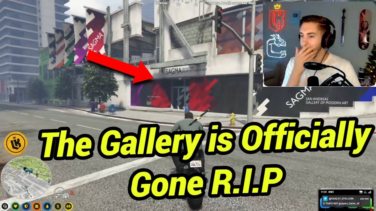 Kebun Reacts to the Gallery being OFFICIALLY Gone | NoPixel GTA RP