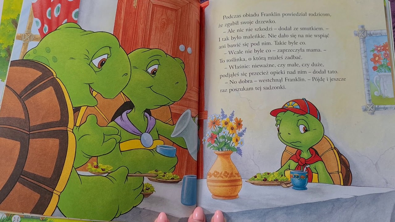 Franklin sadzi drzewko-słuchowisko