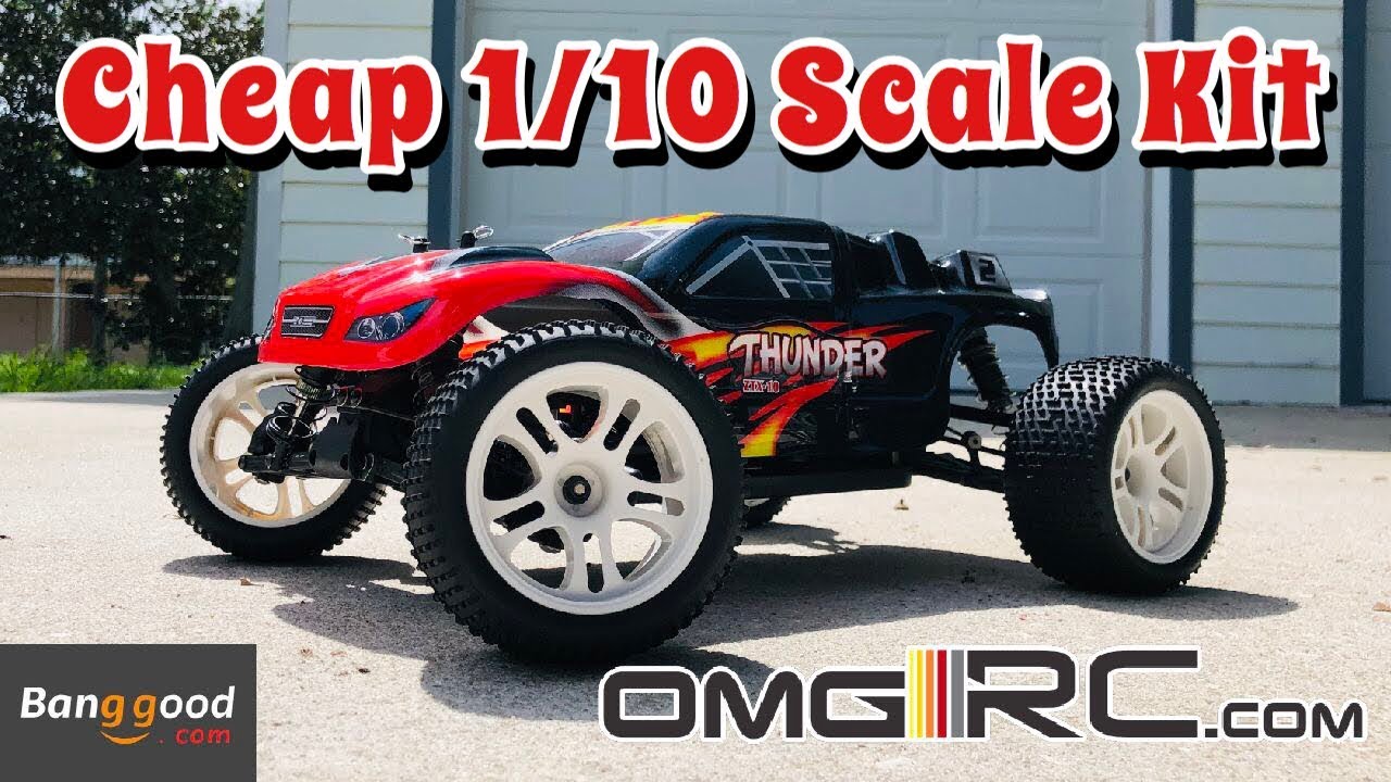ZD Racing 9104 Thunder ZTX-10 1/10 2.4G 4WD Rc Truggy DIY Car Kit Without Electronic Parts I OMGRC