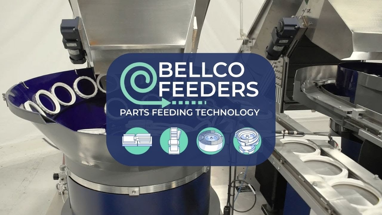 Large Vibratory Bowl Feeding Systems by Bellco Feeders