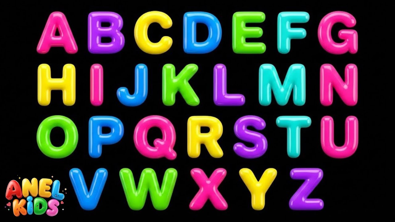 ABC Song with Monsters 👾 | Scary-Cute Alphabet A–Z for Kids | ANEL Kids