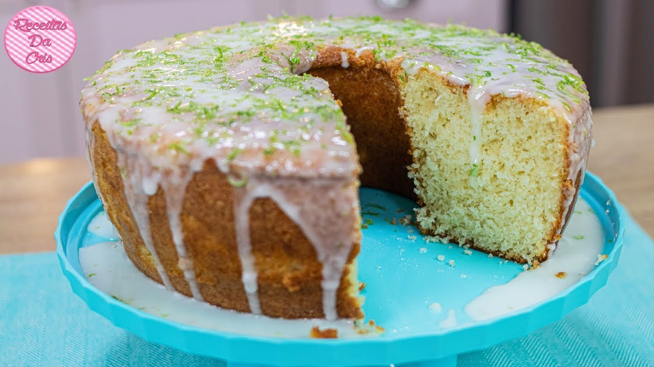 BOLO DE LIMÃO 🍈🍈 | BOLOS MARIA DA PAZ | RECEITAS DA CRIS