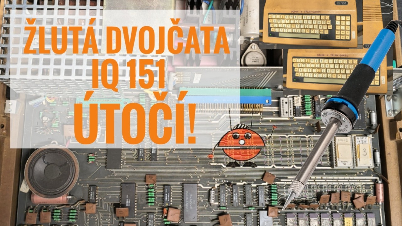 Smrad, dráty, pot a slzy! Oprava žlutých dvojčat IQ 151.
