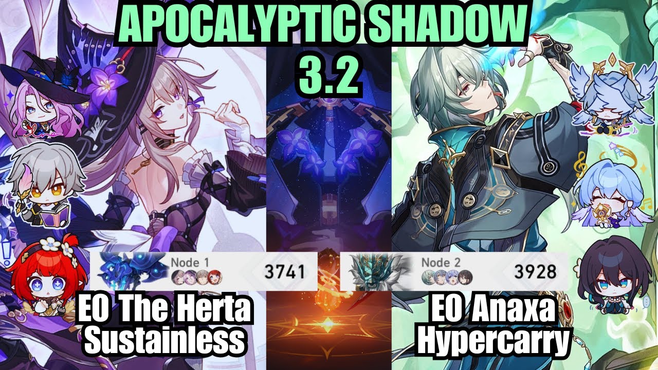 HSR AS 3.2 | E0 The Herta No Sustain & E0 Anaxa Hypercarry |  Honkai: Star Rail