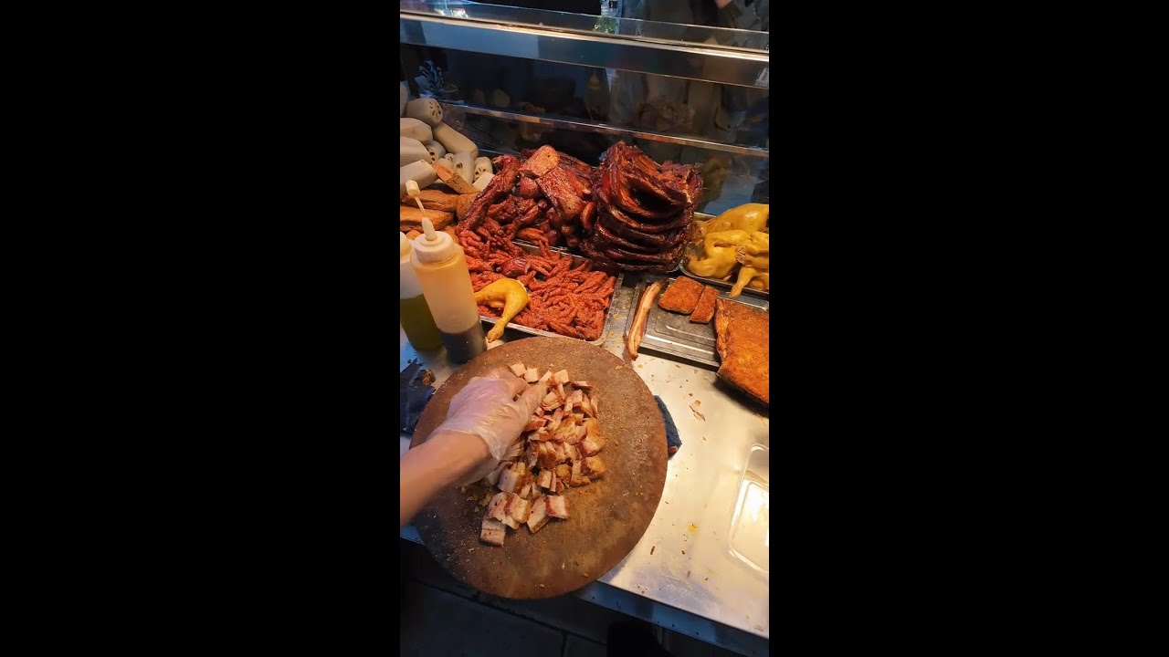 🔴 LIVE: Cantonese Roast Meat Cutting | China Street Food POV in Action