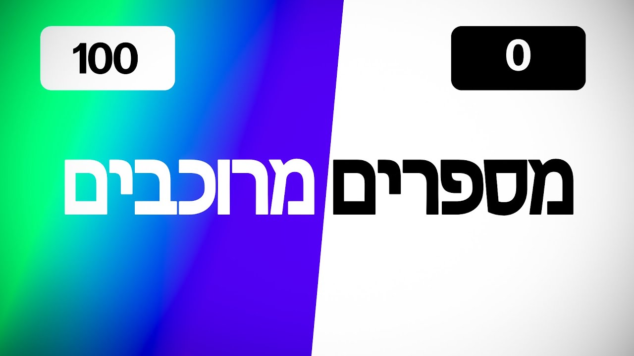 אתגר 0 ל 100 | מספרים מרוכבים ב 10 דקות