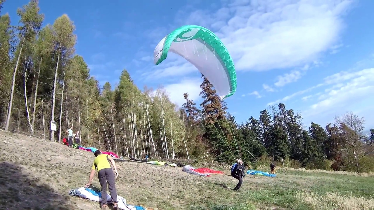 Paragliding Uhřínov - Hrabůvka - Dolní Újezd 16.10.2018