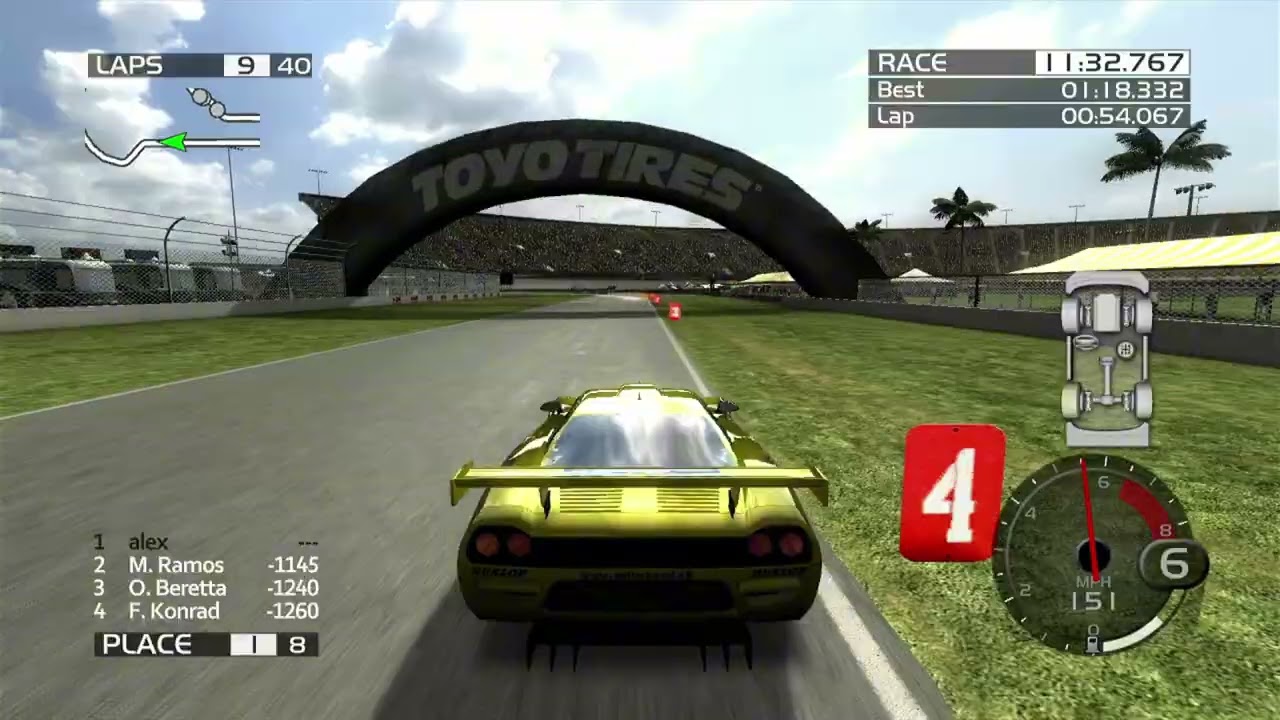 Forza Motorsport 2 (Endurance | R2 | #2 Konrad S7R | 54:06.413)