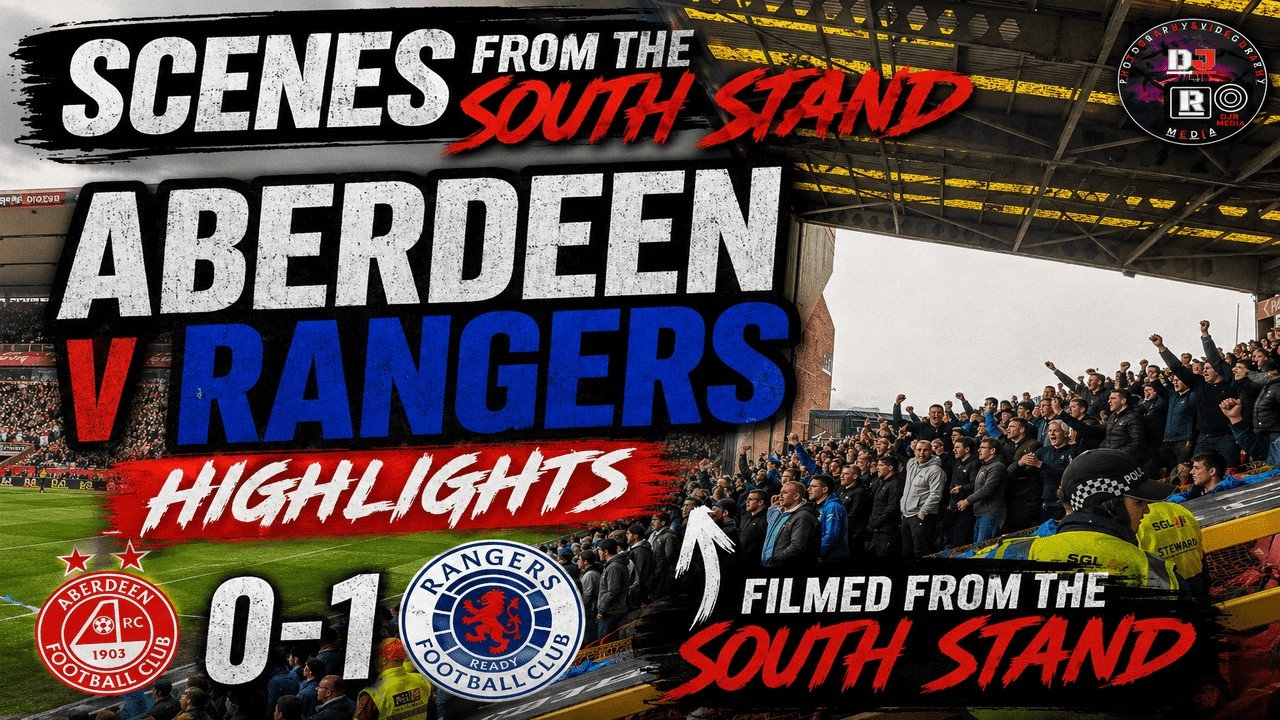 MATCHDAY CHAOS! | Aberdeen v Rangers | Scenes From The South Stand