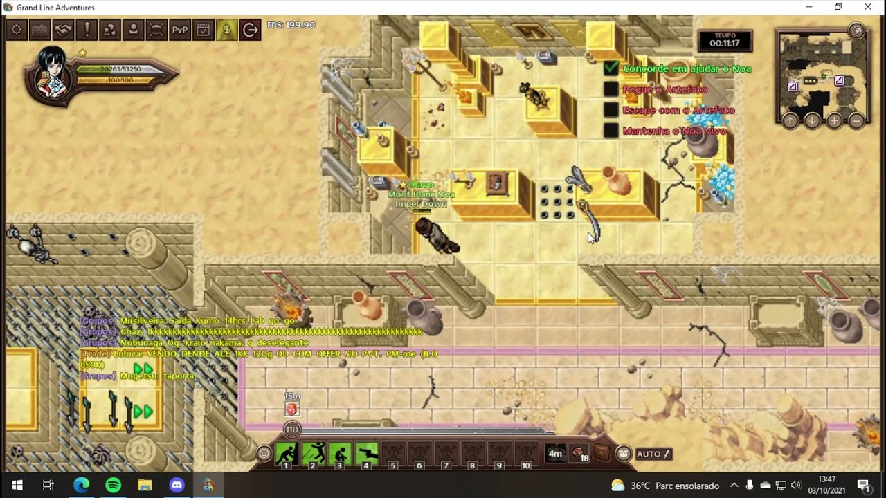 Como Donar Tumba (Mont Blanc) Alabasta - Grand Line Adventures (GLA)