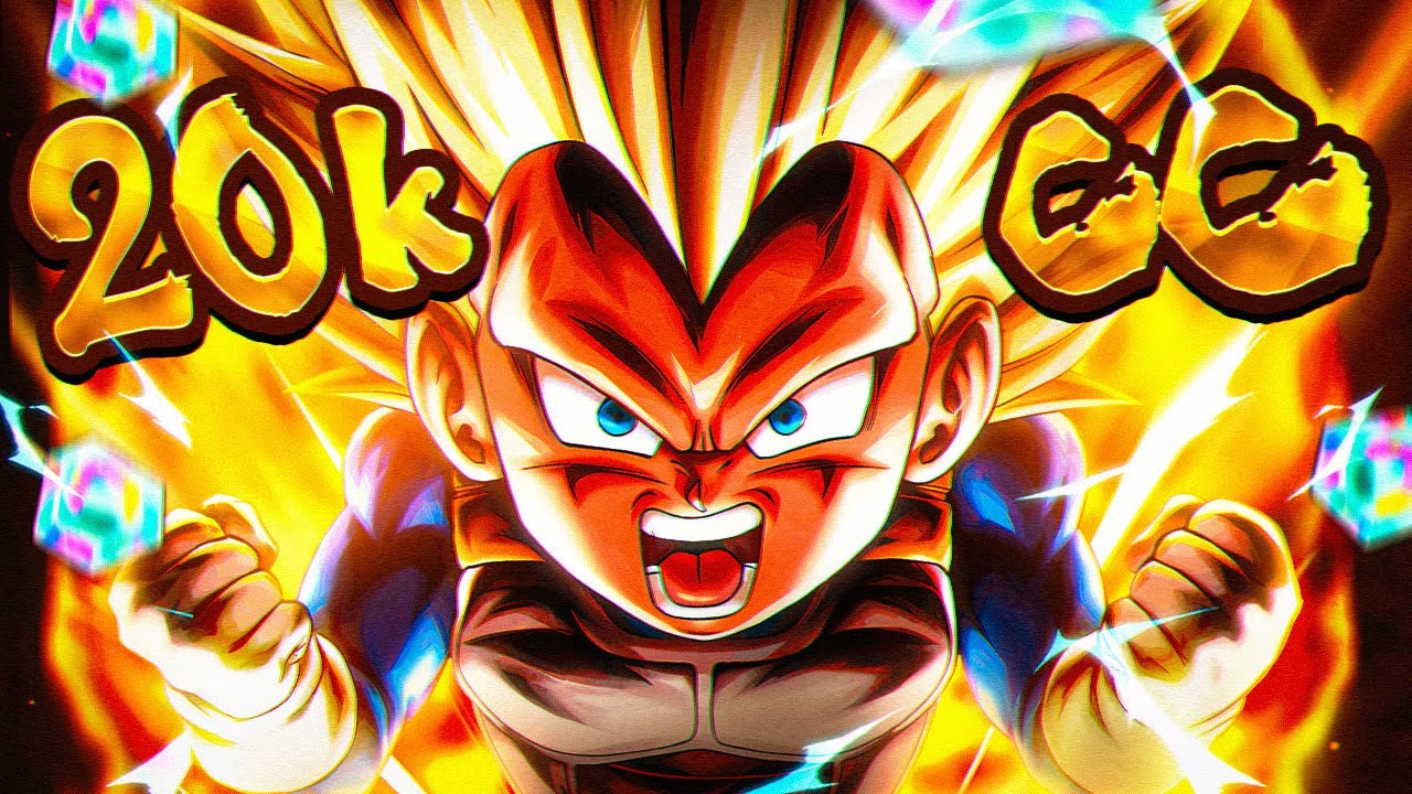 THIS ALMOST TURNED OUT BAD!!! 20K CC SUMMONS FOR LF MINI SSJ3 VEGETA!!! (Dragon Ball Legends)