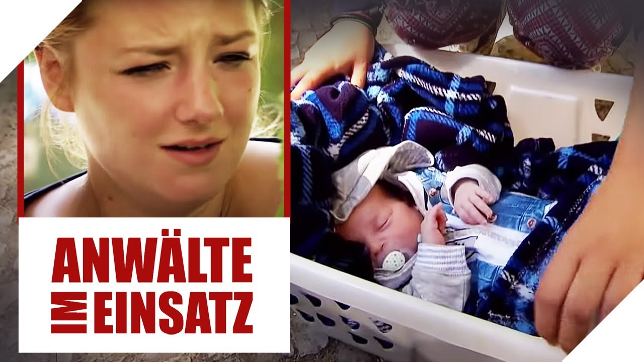 Baby ausgesetzt! Und dann ist Teenie-Mutter Maren auch noch weg... | 1/2 | Anwälte im Einsatz SAT.1