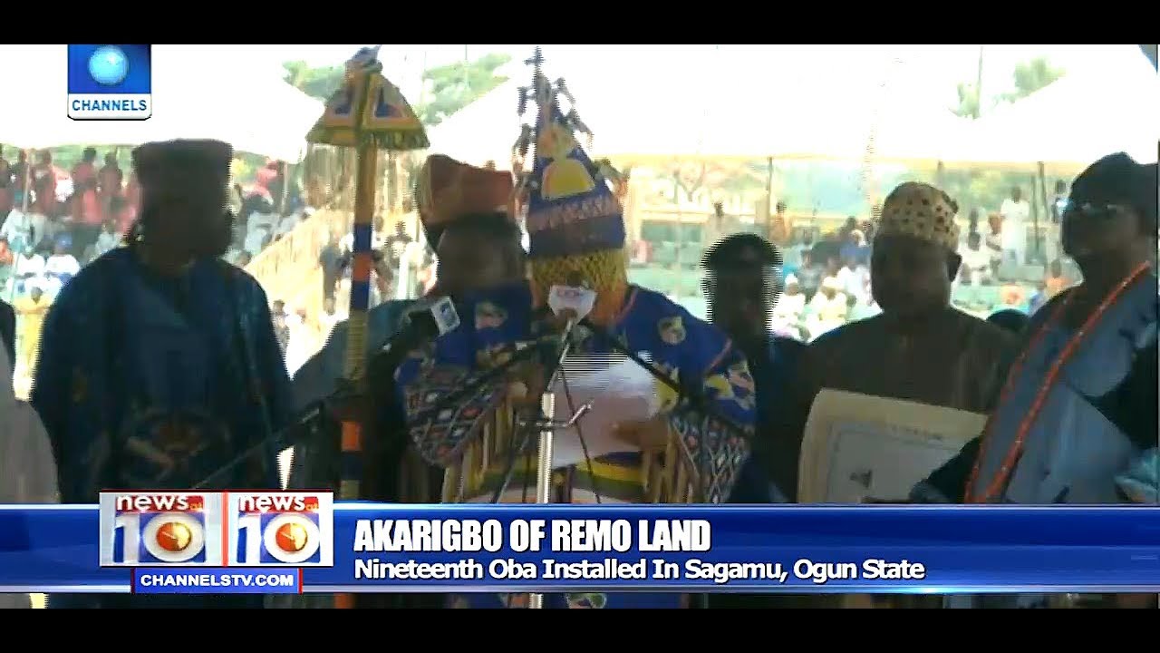 History Made As Oba Adewale Ajayi Crowned Becomes 19th Akarigbo Of Remo Land