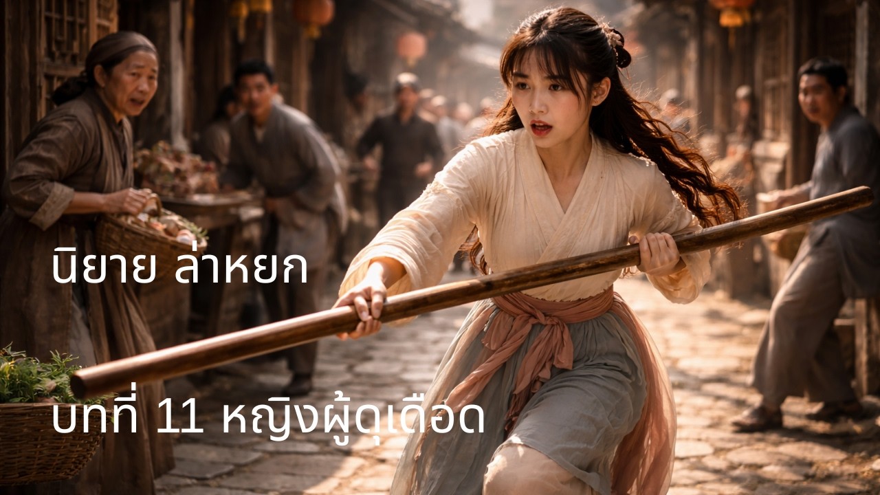 นิยายแปล ล่าหยก บทที่ 11 หญิงผู้ดุเดือด