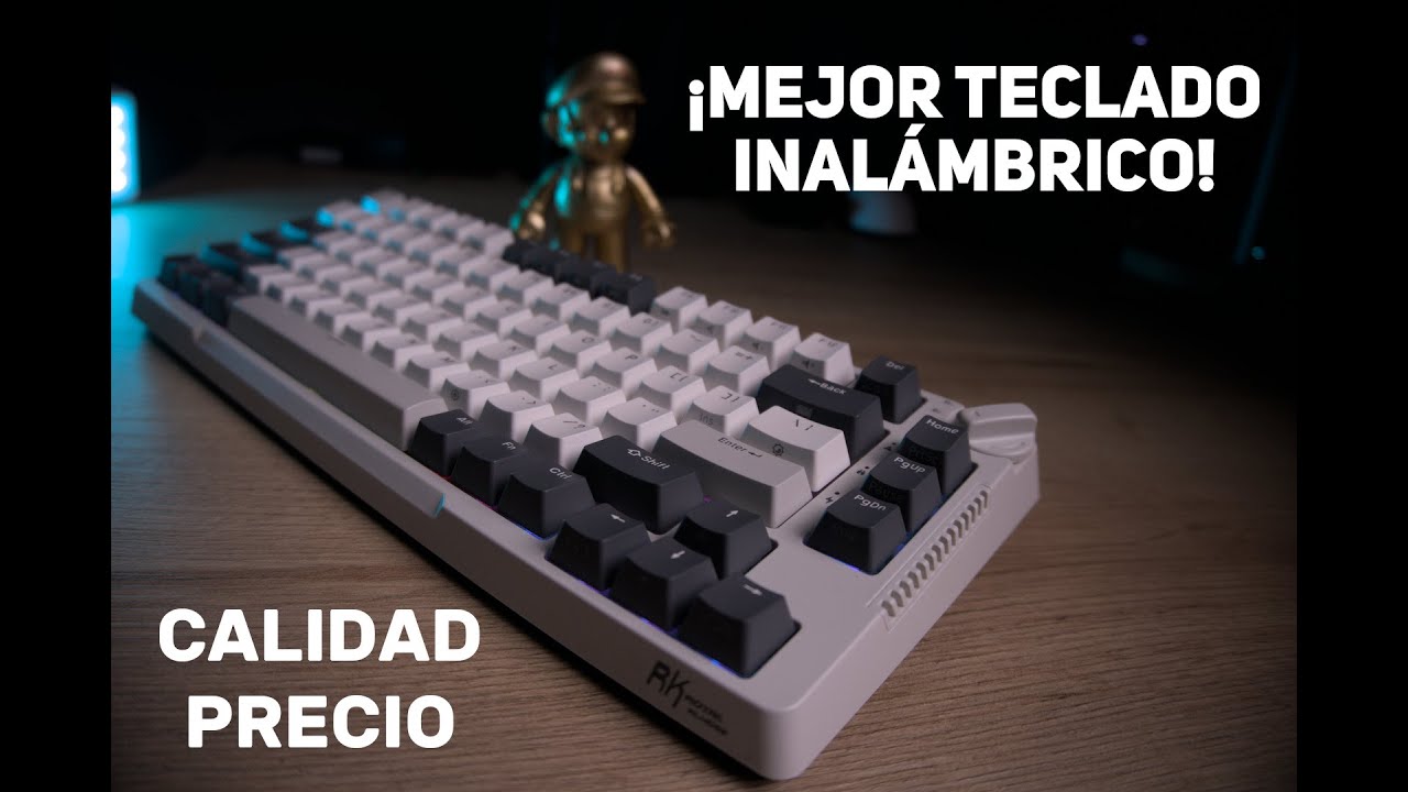 Este es el mejor TECLADO INALÁMBRICO CALIDAD-PRECIO - ROYAL KLUDGE RK H81