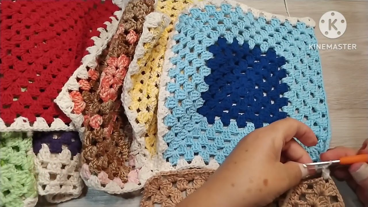 minha colcha de squeres está ficando linda, emendando squeres parte 2