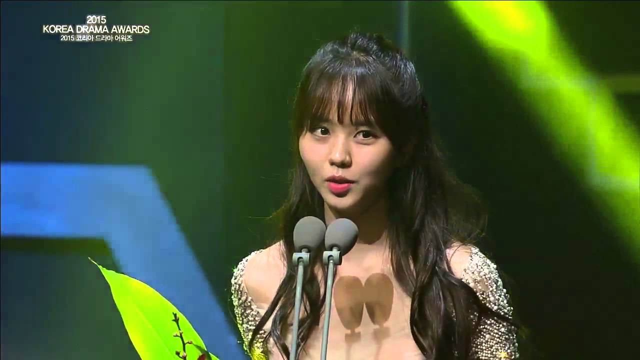 151009 코리아드라마어워즈 올해의 스타상 김소현
