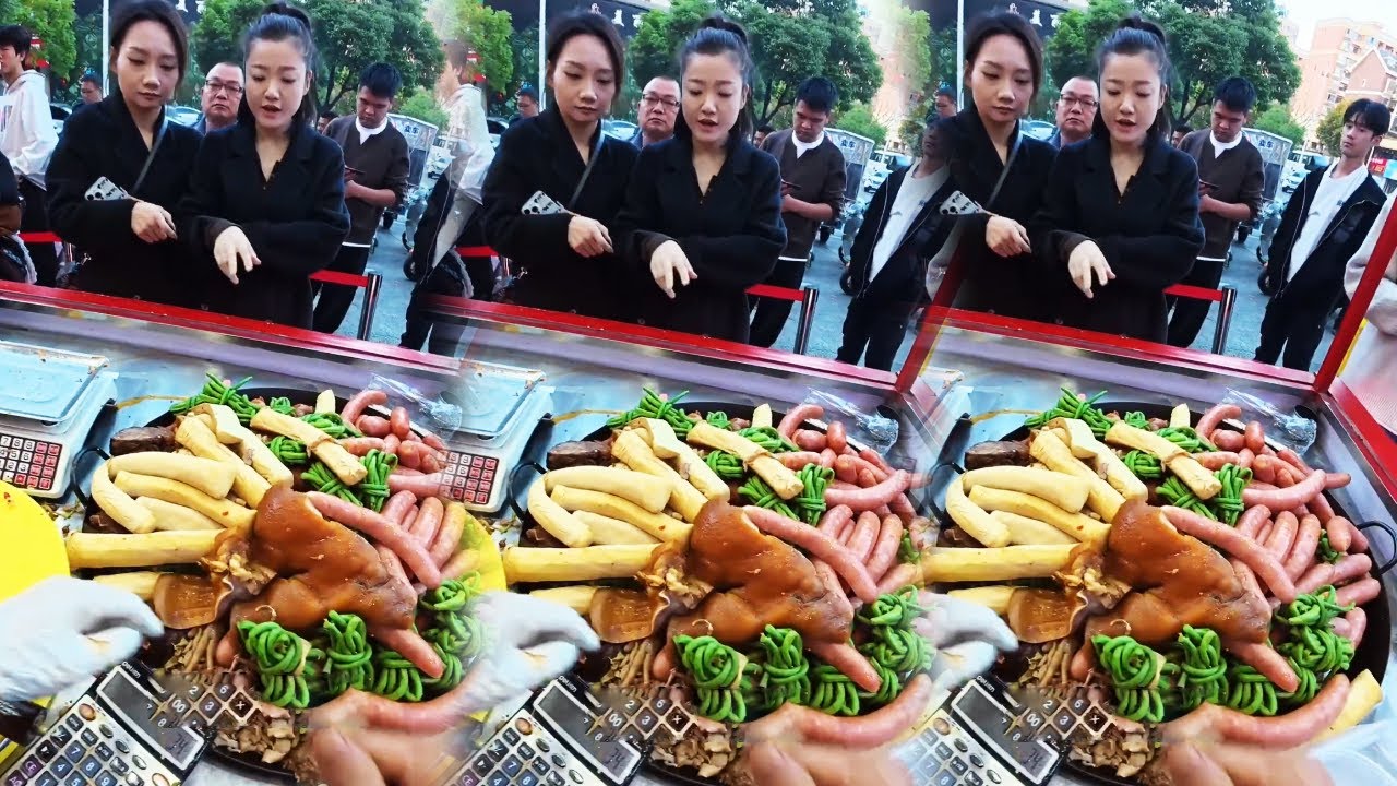 摆摊 Vlog 第一视角！沉浸式体验卖大锅卤菜的满满快乐 #大锅卤菜 #沉浸式 #美食 #美食推荐 #摆摊 Vlog #第一视角