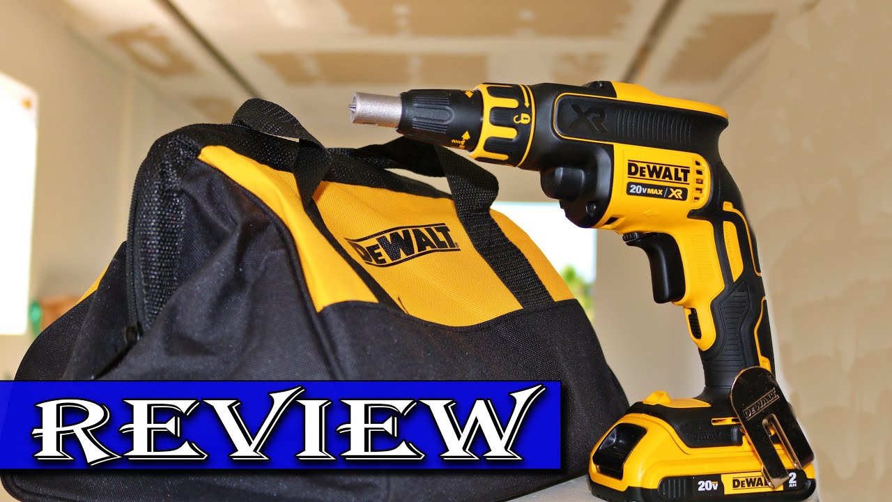 PARAFUSADEIRA para DRYWALL DEWALT dcf620 review
