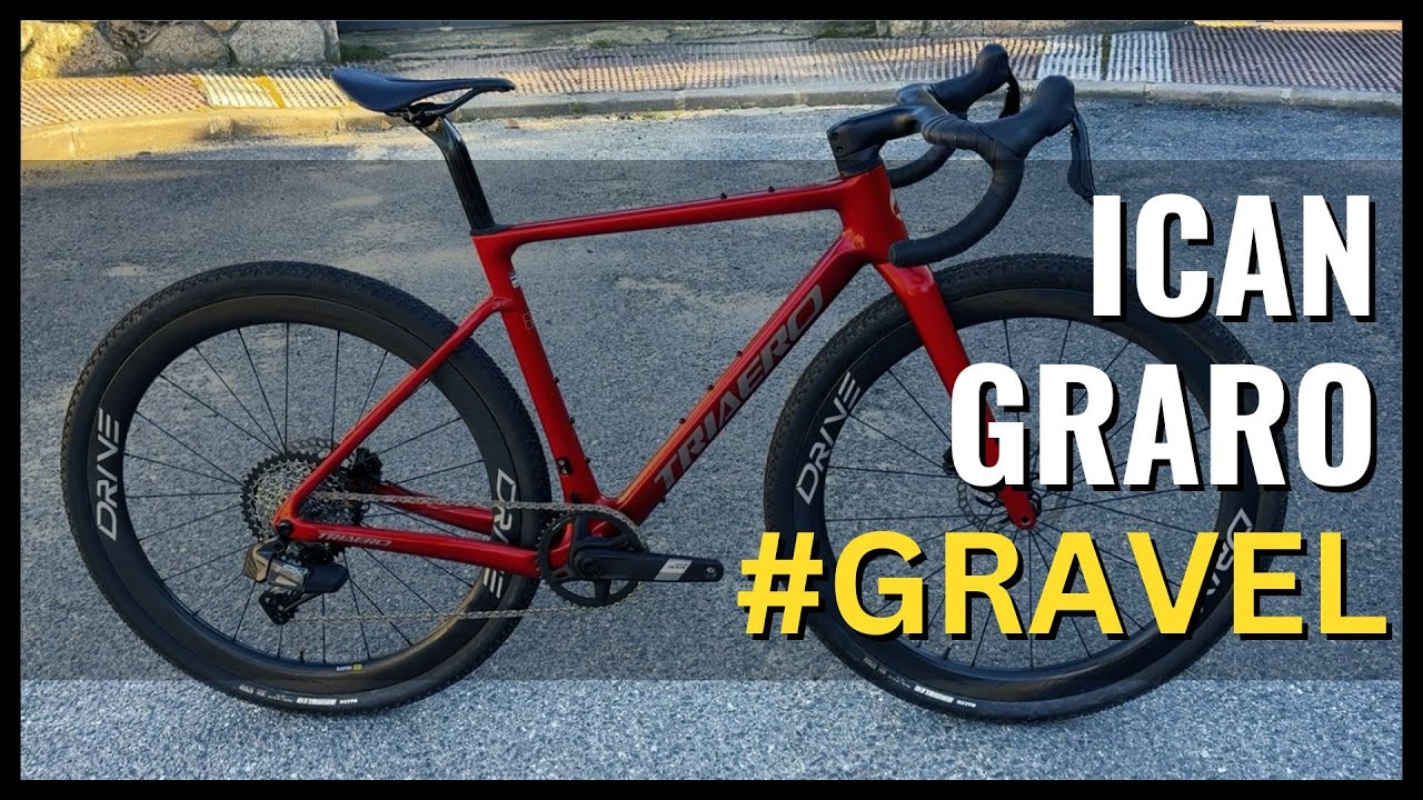 ASÍ SE CREA UNA BICICLETA DE GRAVEL ÚNICA | ICAN GRARO 8,1 KG