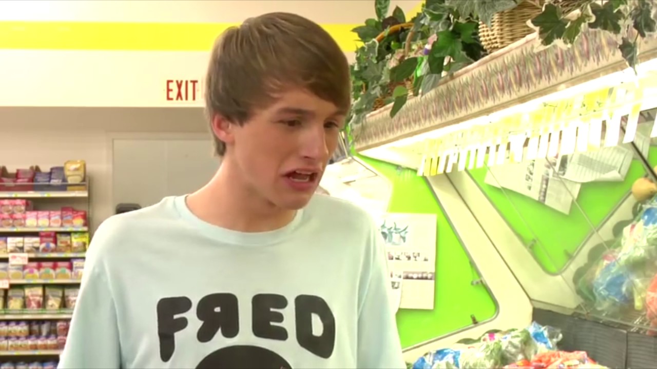 Fred Goes Grocery Shopping! Slow Motion