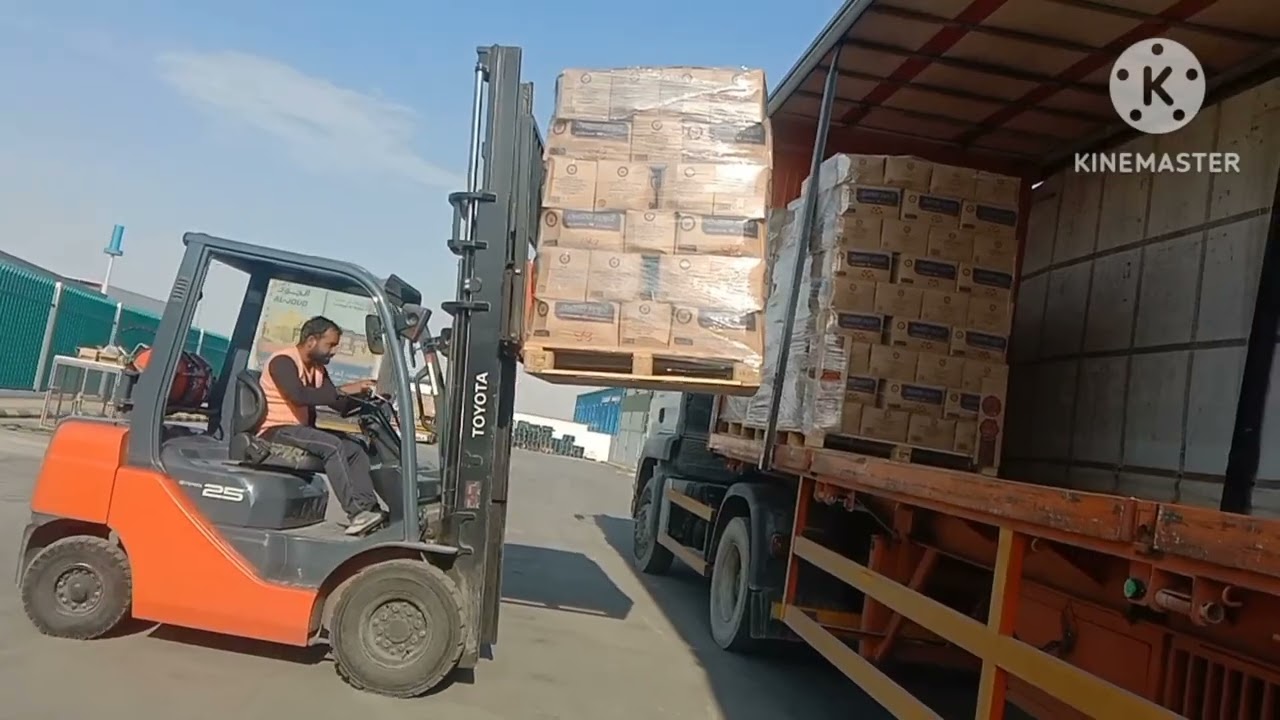 Forklift training job operator Driving Soudi Arabia 🇸🇦