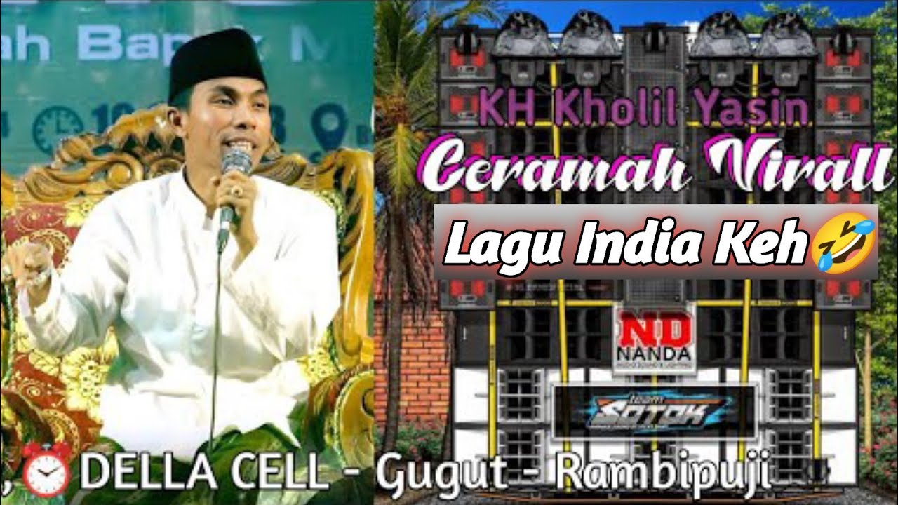 kh Kholil Yasin terbaru 2025 | Full lagu India | live gugut Rambipuji Jember