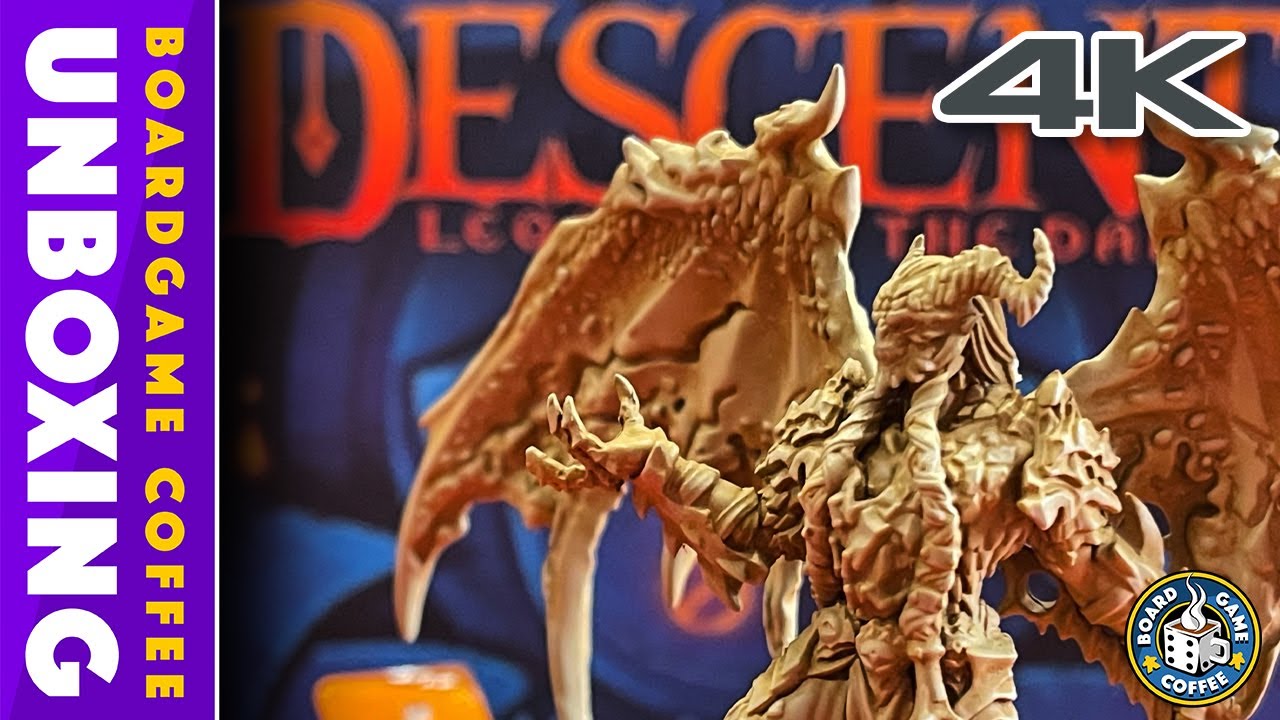 Descent: Legends of the Dark 4K Unboxing