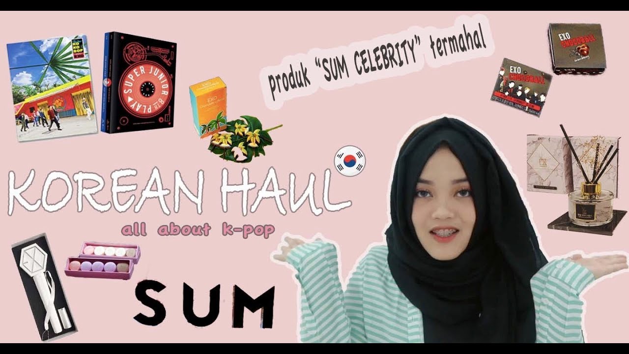 PUTDEL - KOREAN HAUL 2017 #par1 all about k pop !!!