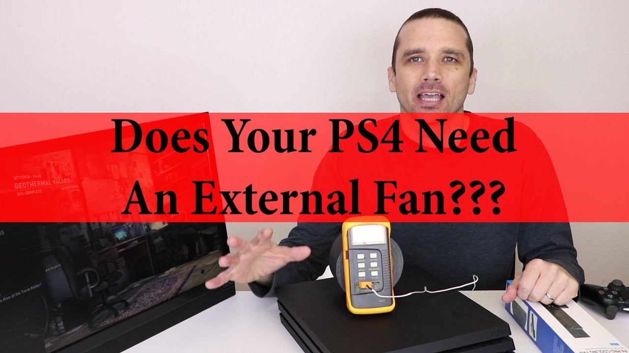 Внешний вентилятор охлаждения для PS4 Pro — будет ли он работать холоднее?